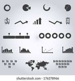 Infographic elements icons