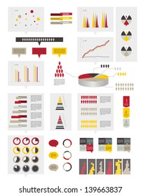 Infographic elements. Information Graphics for marketing.