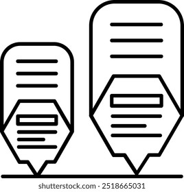Infographic elements Line vector Icon Design