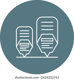 Infographic elements Line vector Icon Design