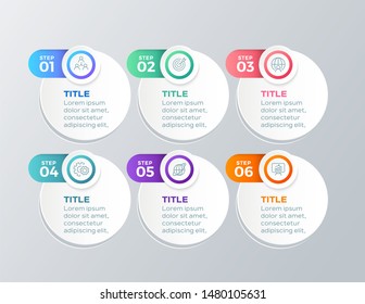 Infographic elements. Modern infograph template. Can use for workflow layout, data, banner, business, presentation. Vector illustration.