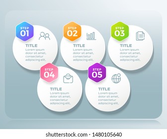 Infographic elements. Modern infograph template. Can use for workflow layout, data, banner, business, presentation. Vector illustration