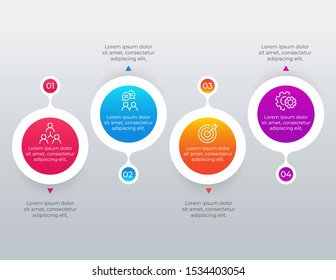 Infographic elements. Modern infograph template. Can use for workflow layout, data, banner, business, presentation. Vector illustration