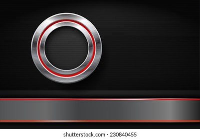 The infographic elements on the black background