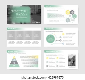 Infographic elements for presentation templates. Leaflet, Annual report, book cover design, corporate report . Brochure, layout, Flyer template design. Flat business style set.