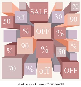info-graphic elements. sale. stock vector