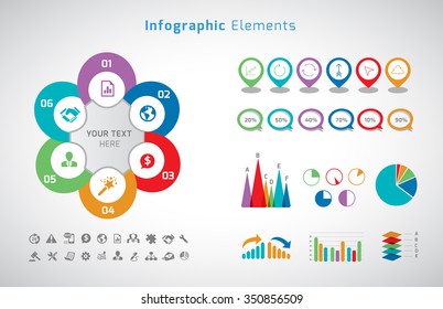 Infographic elements set 