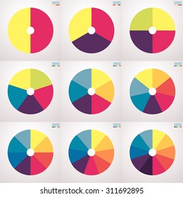 Flat Design Color Chart