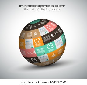 Infographic elements - set of paper tags, technology icons, cloud cmputing, graphs, paper tags, arrows, world map and so on. Ideal for statistic data display.