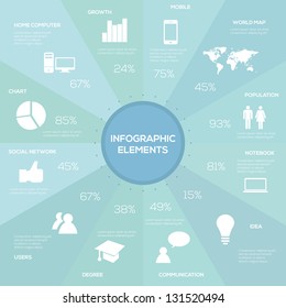 Infographic Elements. Vector Illustration