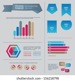 InfoGraphic elements, vector illustration