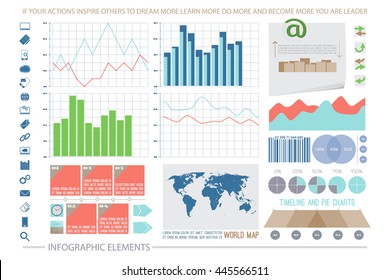 infographic elements, web technology icons. vector timeline option graph, reminder, clock symbol. pie chart info graphic icon. financial statistic and marketing report presentation banner design