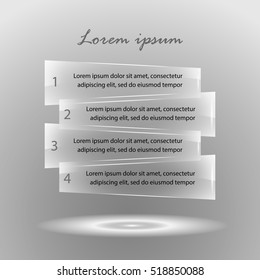 Infographic elements for website or business project. Infographic for presentation. Infographic banner or infographic elements. Business infographic template. Vector illustration. EPS10