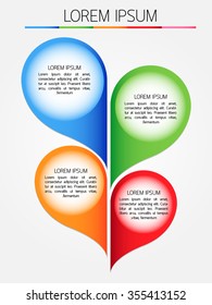 Infographic, Eps10, vector illustration.