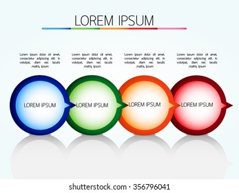 Infographic, Eps10, vector illustration.
