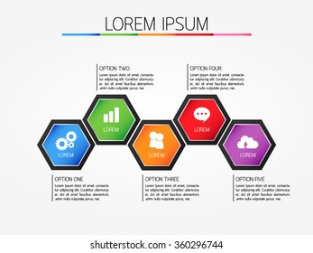 Infographic, Eps10, vector illustration.