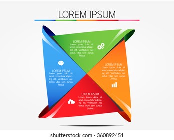 Infographic, Eps10, vector illustration.