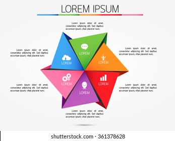 Infographic, Eps10, vector illustration.
