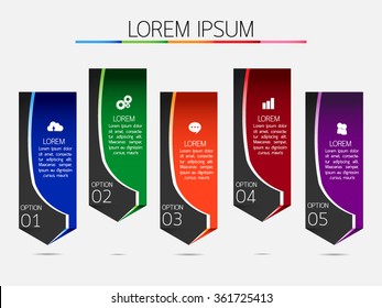Infographic, Eps10, vector illustration.