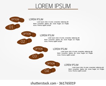 Infographic, Eps10, vector illustration.