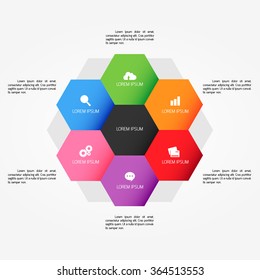 Infographic, Eps10, vector illustration.