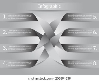 infographic fasten rope vector