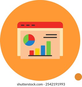 Infographic Flat Shadow Vector Icon Design