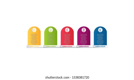 infographic flow chart design . business infographic concept for presentations, banner, workflow layout, process diagram, flow chart and how it work