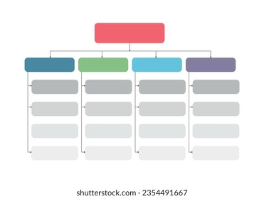 Infografía, Diagrama de flujo, Flujo de trabajo, diagrama, organigrama, ilustración vectorial.