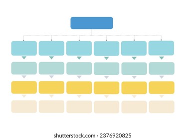 Infographic, Flowchart, Workflow, diagram, organization chart, vector illustration.