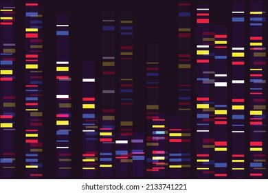Infographic Genome Sequencing Map Dna 260nw 2133741221 