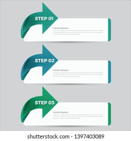 Info-graphic Geometric abstract Colorful Vector template layout, number options or web design elements
