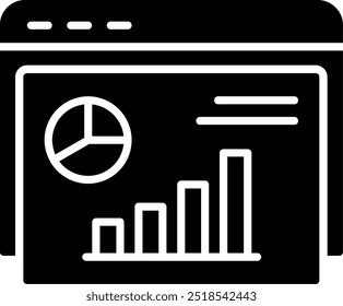 Infographic Glyph Vector Icon Design