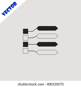 Infographic icon.