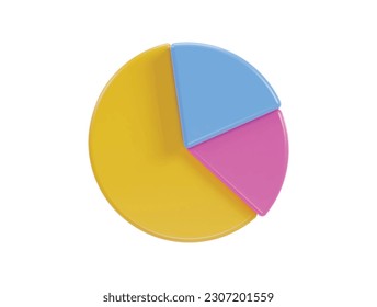 infographic icon 3d rendering vector illustration
