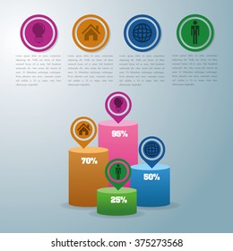 Infographic icon design 