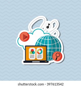 Infographic icon design, Vector illustration