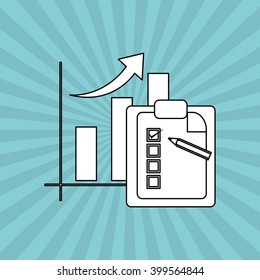 Infographic  icon design, vector illustration