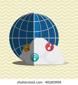 Infographic icon design, vector illustration