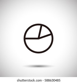 Infographic icon. Diagram vector.