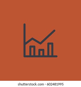 Infographic icon. Diagram vector.