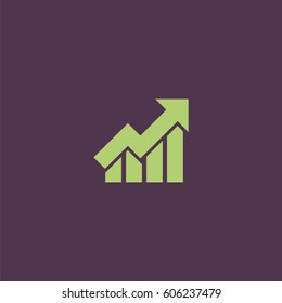 Infographic icon. Diagram vector.