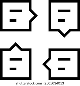 icono de infografía. Diseño de estilo lineal delgado aislado sobre fondo blanco