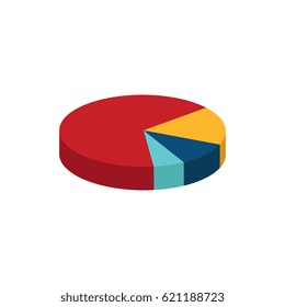 Infographic icon. Vector. Vector circle diagram, business, success concept.