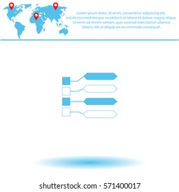 Infographic  icon. Vector design. 