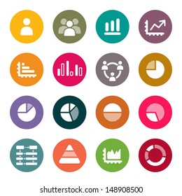 infographic icons vector free