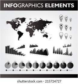 Infographic. Icons. Vector. 