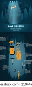 infographic illustration conceptual design for hobby, outdoor, adventure and much more.
