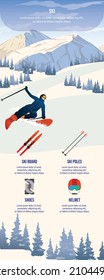 infographic illustration conceptual design for hobby, outdoor, adventure and much more.