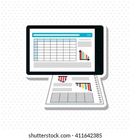 Infographic illustration design, editable vector